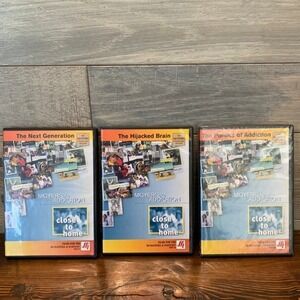 The Moyers Collection -‎ Moyers On Addiction - DVD Lot Of 3